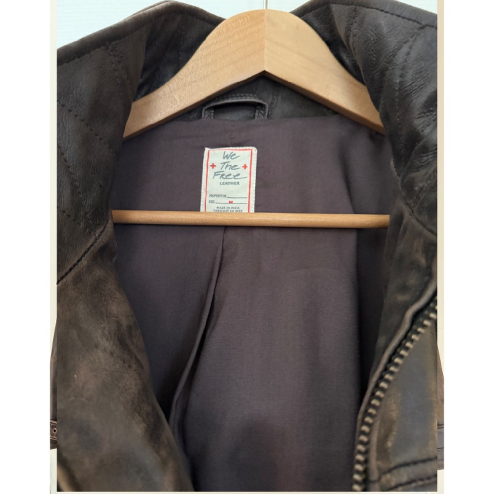 Free People Leather jacket - Picture 9 of 14